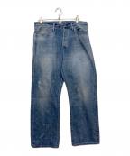 chimalaチマラ）の古着「セルビッジ バギーカットデニム」｜ブルー