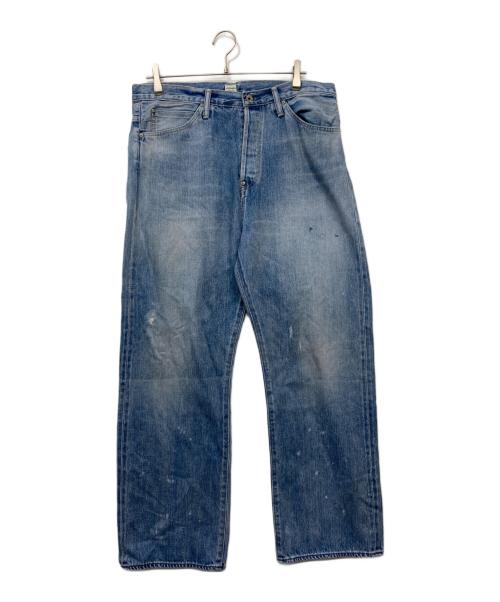 chimala（チマラ）chimala (チマラ) セルビッジ バギーカットデニム ブルー サイズ:W28 未使用品の古着・服飾アイテム