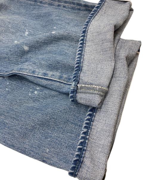 chimala（チマラ）chimala (チマラ) セルビッジ バギーカットデニム ブルー サイズ:W28 未使用品の古着・服飾アイテム