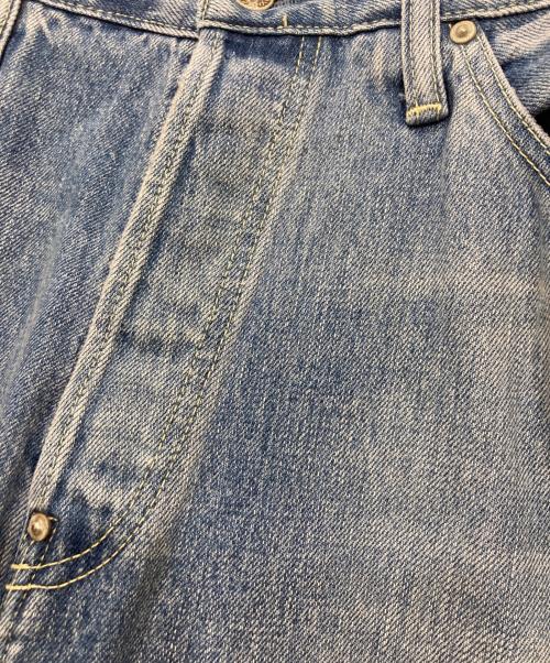 chimala（チマラ）chimala (チマラ) セルビッジ バギーカットデニム ブルー サイズ:W28 未使用品の古着・服飾アイテム