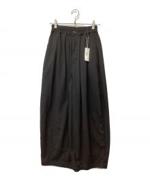 HARVESTY（ハーベスティー）の古着「サーカススラックスパンツ」｜ブラック