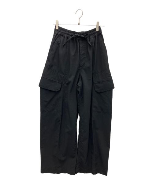 beautiful people（ビューティフルピープル）beautiful people (ビューティフルピープル) tropical wool bow silhouette pants ブラック サイズ:SIZE36の古着・服飾アイテム