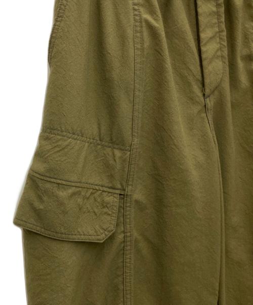 beautiful people（ビューティフルピープル）beautiful people (ビューティフルピープル) tropical wool bow silhouette pants カーキ サイズ:38の古着・服飾アイテム