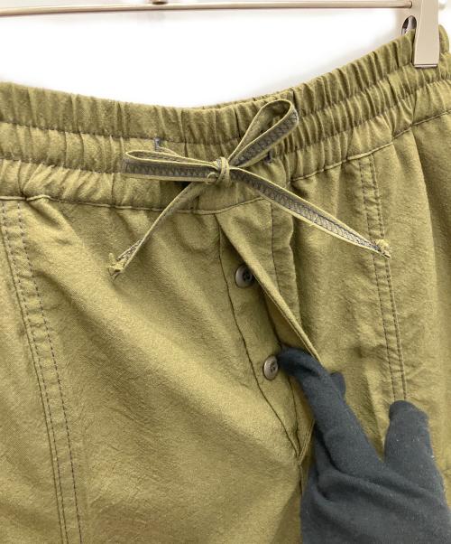 beautiful people（ビューティフルピープル）beautiful people (ビューティフルピープル) tropical wool bow silhouette pants カーキ サイズ:38の古着・服飾アイテム