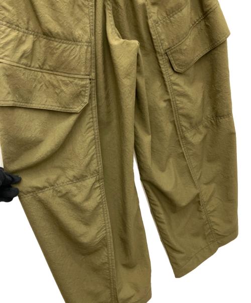 beautiful people（ビューティフルピープル）beautiful people (ビューティフルピープル) tropical wool bow silhouette pants カーキ サイズ:38の古着・服飾アイテム