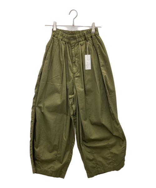 HARVESTY（ハーベスティー）HARVESTY (ハーベスティー) サーカスパンツ カーキ サイズ:SIZE1 未使用品の古着・服飾アイテム