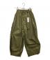 HARVESTY（ハーベスティー）の古着「サーカスパンツ」｜カーキ
