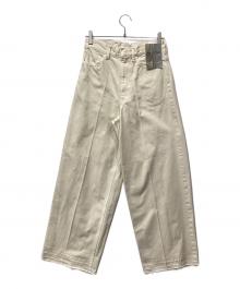 TOGA TOO（トーガ・トゥ）の古着「Wide denim pants」｜オフホワイト