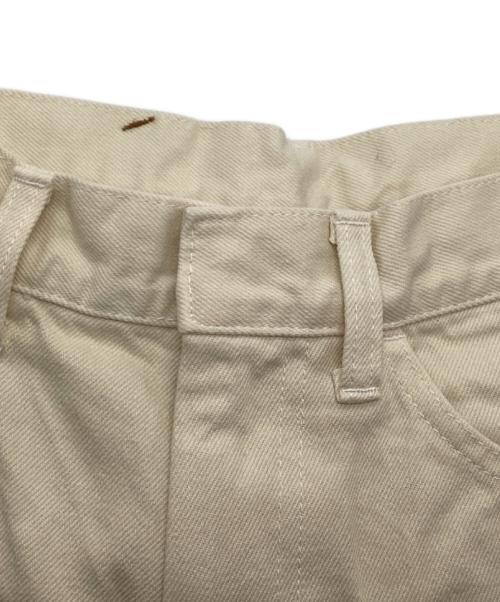 TOGA TOO（トーガ・トゥ）TOGA TOO (トーガ・トゥ) Wide denim pants オフホワイト サイズ:s 未使用品の古着・服飾アイテム