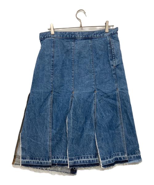 TOGA TOO（トーガ・トゥ）TOGA TOO (トーガ・トゥ) DENIM WRAP SKIRT ブルー サイズ:S 未使用品の古着・服飾アイテム