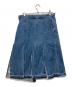 TOGA TOO (トーガ・トゥ) DENIM WRAP SKIRT ブルー サイズ:S 未使用品：23000円