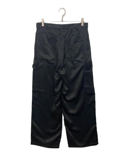 TOGA VIRILIS（トーガ ビリリース）TOGA VIRILIS (トーガ ビリリース) SATIN PANTS ブラック サイズ:48 未使用品の古着・服飾アイテム