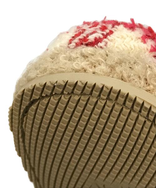 GUCCI（グッチ）GUCCI (グッチ) ホースビット ツイード ローファー　GUCCI　 レッド サイズ:38 1/2の古着・服飾アイテム