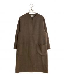 IENA（イエナ）の古着「ノンミュールジングウールリバーコート」｜ブラウン