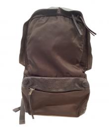 GALLERIANT（ガレリアント）の古着「レザーリュック」｜ブラウン