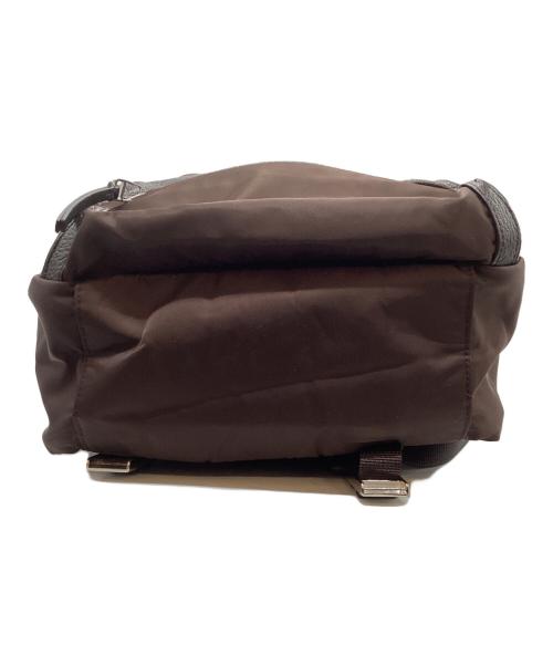 GALLERIANT（ガレリアント）GALLERIANT (ガレリアント) レザーリュック ブラウンの古着・服飾アイテム