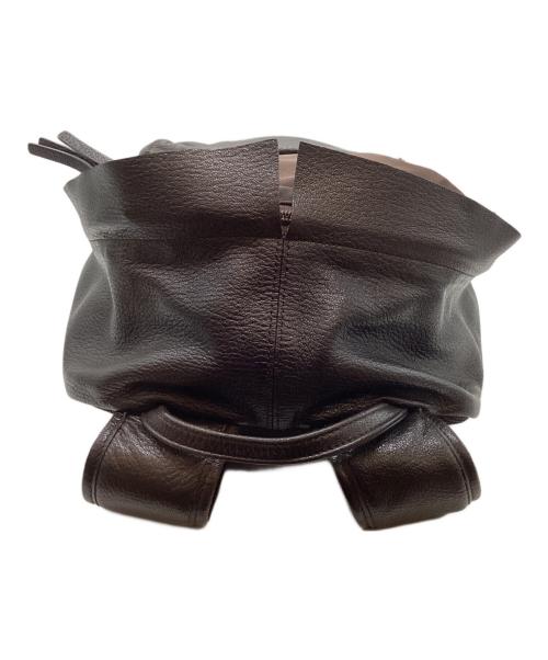 GALLERIANT（ガレリアント）GALLERIANT (ガレリアント) レザーリュック ブラウンの古着・服飾アイテム