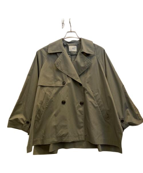 IENA（イエナ）IENA (イエナ) Peポプリンオーバーショートコート グレー サイズ:36 未使用品の古着・服飾アイテム