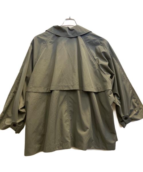 IENA（イエナ）IENA (イエナ) Peポプリンオーバーショートコート グレー サイズ:36 未使用品の古着・服飾アイテム