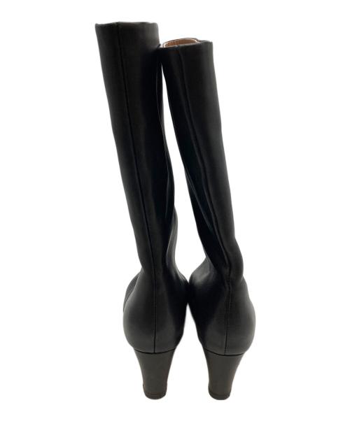 REMME（レメ）remme (レメ) Spick and Span (スピックアンドスパン) 別注ミドルブーツ ブラック サイズ:38の古着・服飾アイテム