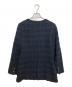 PLATINE (プラティーヌ) ラティスツイード ロングジャケット ネイビー サイズ:38 未使用品：20000円
