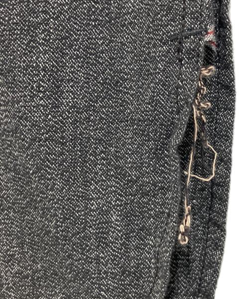BONCOURA（ボンクラ）BONCOURA (ボンクラ) バンドカラーシャツ グレー サイズ:38の古着・服飾アイテム