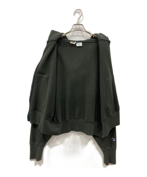 Champion（チャンピオン）Champion (チャンピオン) HOLIDAY (ホリデー) REVERSE WEAVE ZIP HOODI ブラック サイズ:Mの古着・服飾アイテム