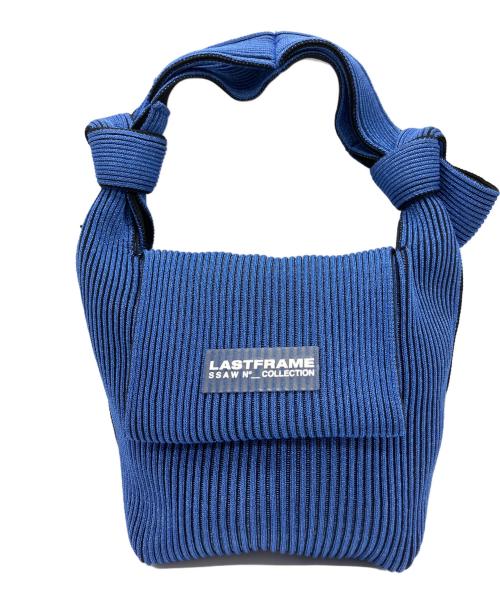 LASTFRAME（ラストフレーム）LASTFRAME (ラストフレーム) COLOR METALLIC OBI BAG ブルーの古着・服飾アイテム
