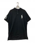 POLO RALPH LAURENポロ・ラルフローレン）の古着「ビッグポニーポロシャツ」｜ブラック