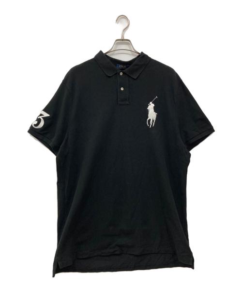 POLO RALPH LAUREN（ポロ・ラルフローレン）POLO RALPH LAUREN (ポロ・ラルフローレン) ビッグポニーポロシャツ ブラック サイズ:XXLの古着・服飾アイテム