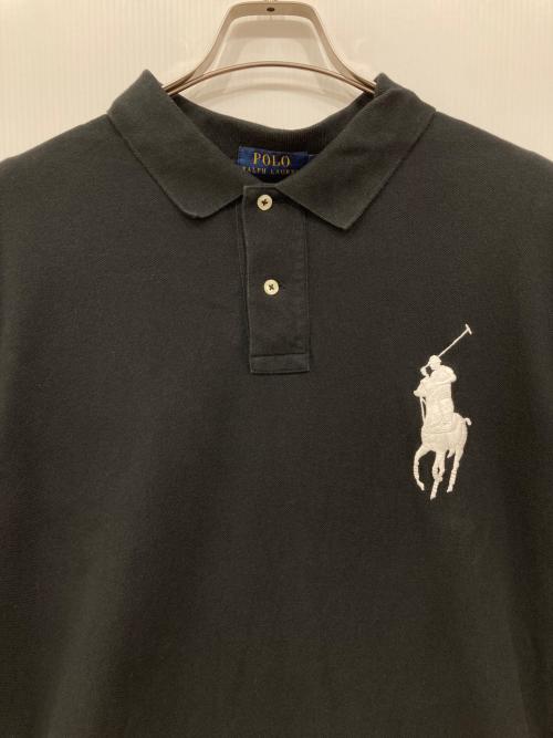 POLO RALPH LAUREN（ポロ・ラルフローレン）POLO RALPH LAUREN (ポロ・ラルフローレン) ビッグポニーポロシャツ ブラック サイズ:XXLの古着・服飾アイテム