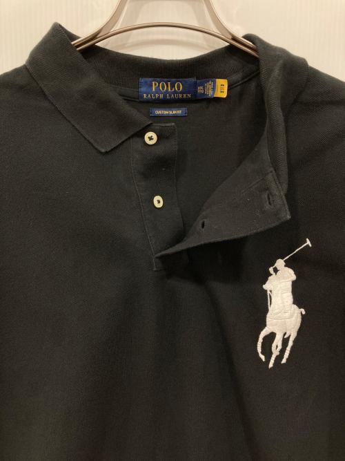 POLO RALPH LAUREN（ポロ・ラルフローレン）POLO RALPH LAUREN (ポロ・ラルフローレン) ビッグポニーポロシャツ ブラック サイズ:XXLの古着・服飾アイテム
