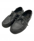 G.H.BASSジーエイチバス）の古着「デッキシューズ」｜ブラック