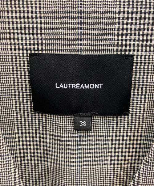 LAUTRE AMONT（ロートレアモン）LAUTRE AMONT (ロートレアモン) KIVANCサスティナブルスリーブレスストレッチジャケット グレー サイズ:38の古着・服飾アイテム