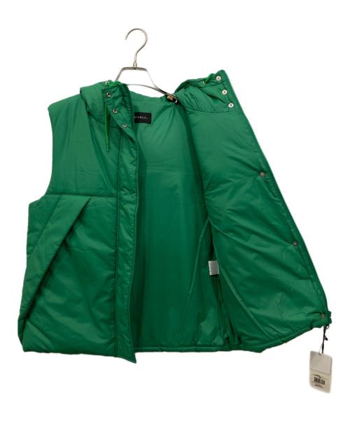 STUMBLY（スタンブリ―）STUMBLY (スタンブリ―) パデッドフーディベスト グリーン サイズ:38 未使用品の古着・服飾アイテム