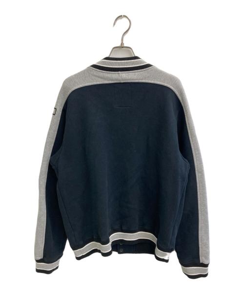 BAPE BY A BATHING APE（ベイプバイアベイシングエイプ）BAPE BY A BATHING APE (ベイプバイアベイシングエイプ) スウェットスタジャン ネイビー サイズ:Sの古着・服飾アイテム