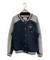 BAPE BY A BATHING APE（ベイプバイアベイシングエイプ）の古着「スウェットスタジャン」｜ネイビー
