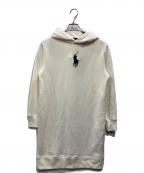 POLO RALPH LAURENポロ・ラルフローレン）の古着「パーカーワンピース」｜アイボリー