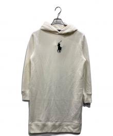 POLO RALPH LAUREN（ポロ・ラルフローレン）の古着「パーカーワンピース」｜アイボリー