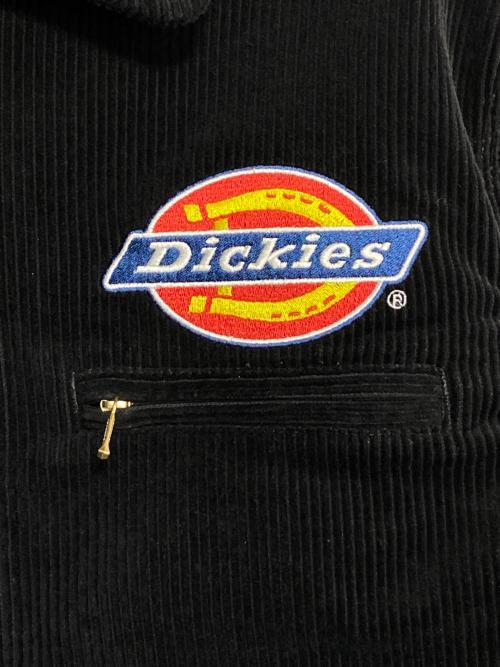 SUPREME（シュプリーム）SUPREME (シュプリーム) Dickies (ディッキーズ) Corduroy Work Jacket ブラック サイズ:Sの古着・服飾アイテム