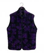 Needles×BEAMSニードルズ×ビームス）の古着「Boa Fleece Vest」｜パープル