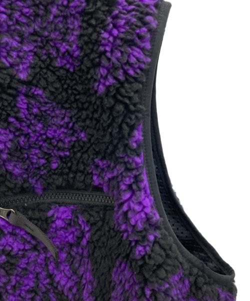 Needles（ニードルズ）Needles (ニードルズ) BEAMS (ビームス) Boa Fleece Vest パープル サイズ:SIZE Sの古着・服飾アイテム