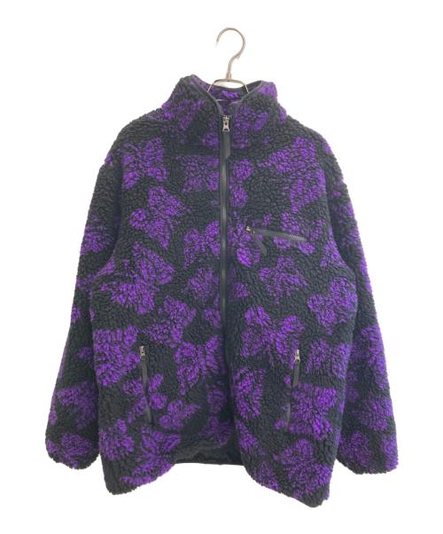 Needles（ニードルズ）Needles (ニードルズ) BEAMS (ビームス) BOA FLEECE JACKET パープル サイズ:Lの古着・服飾アイテム