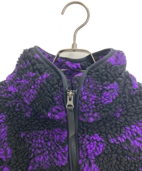 Needles（ニードルズ）Needles (ニードルズ) BEAMS (ビームス) BOA FLEECE JACKET パープル サイズ:Lの古着・服飾アイテム