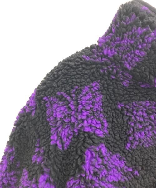 Needles（ニードルズ）Needles (ニードルズ) BEAMS (ビームス) BOA FLEECE JACKET パープル サイズ:Lの古着・服飾アイテム
