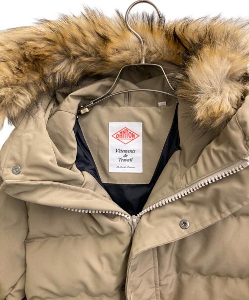 DANTON（ダントン）DANTON (ダントン) SHORT DOWN JACKET ベージュ サイズ:SIZEMの古着・服飾アイテム