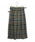 TARA MILLS (タラミルズ) チェックキルトスカート ブラウン サイズ:38：8000円