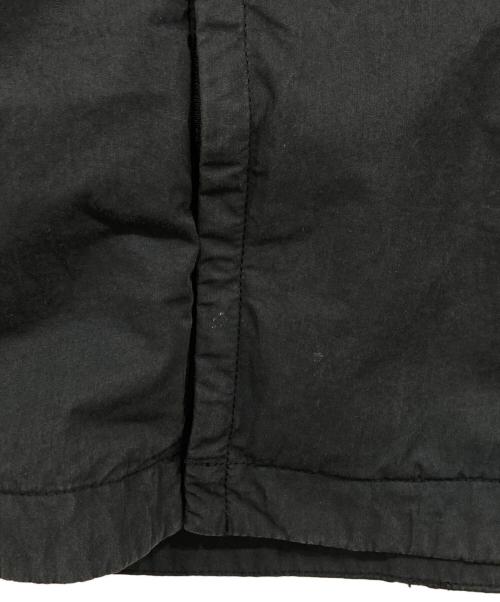STONE ISLAND（ストーンアイランド）STONE ISLAND (ストーンアイランド) GARMENT DYED COTTON NYLON OVERSHIRT ブラック サイズ:Lの古着・服飾アイテム