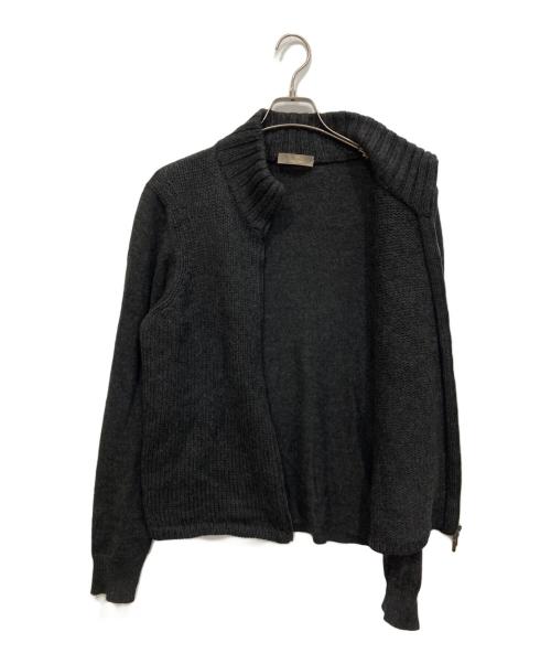 Cruciani（クルチアーニ）Cruciani (クルチアーニ) ドライバーズニット チャコールグレー サイズ:48の古着・服飾アイテム