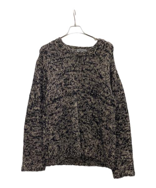 Yohji Yamamoto pour homme（ヨウジヤマモト プールオム）Yohji Yamamoto pour homme (ヨウジヤマモト プールオム) リネン混ニット ブラック サイズ:SIZE3の古着・服飾アイテム